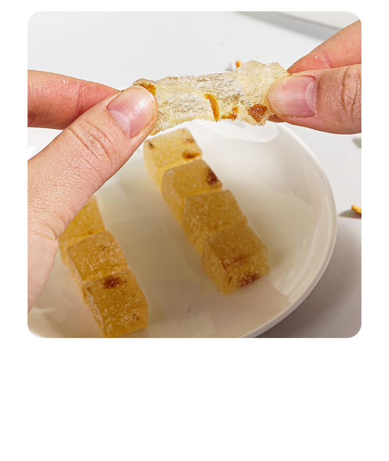 Aged Chenpi Fruit Soft Candy 500g Bag Traditional Tangerine Peel Confection preparation