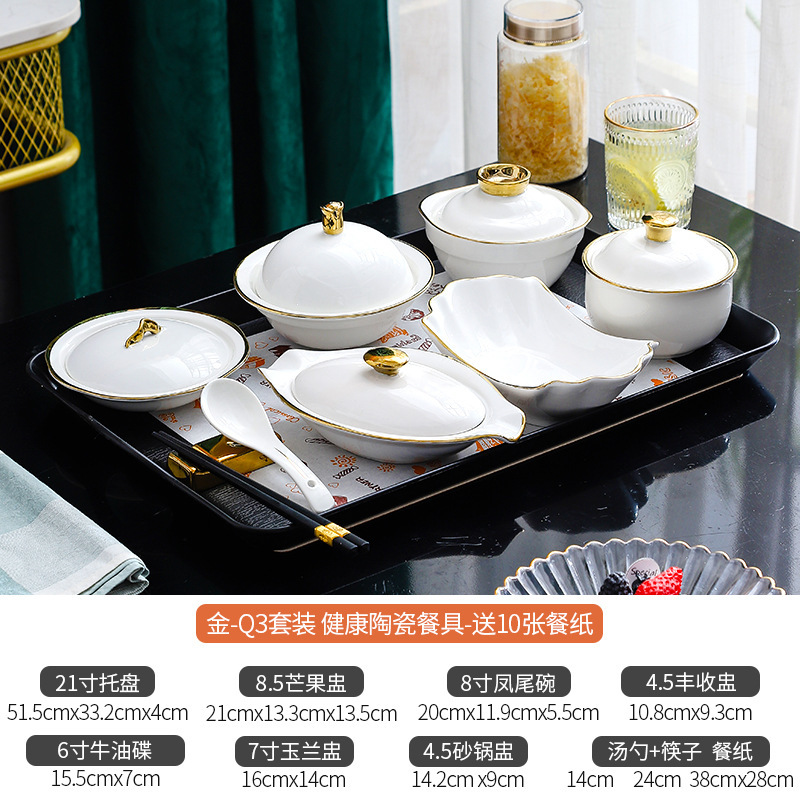 陶磁器月子食食器セット皿シチュー産婦病院衛生月子センター会食器マーク|undefined