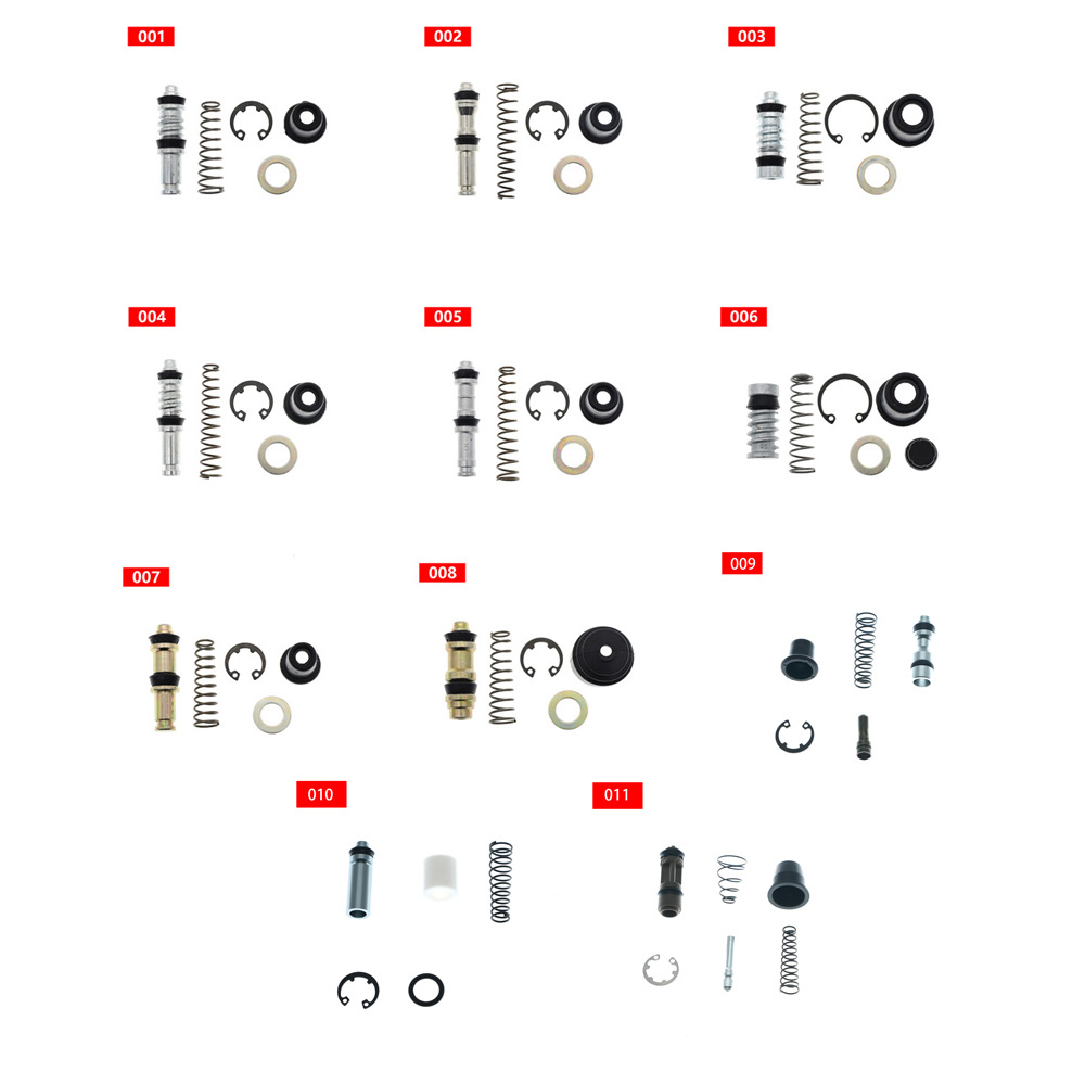 Kit de reparación de bomba para motocicletas eléctricas todoterreno Kit de reparación de bomba de cilindro accesorios de pistón MASTER REM KIT