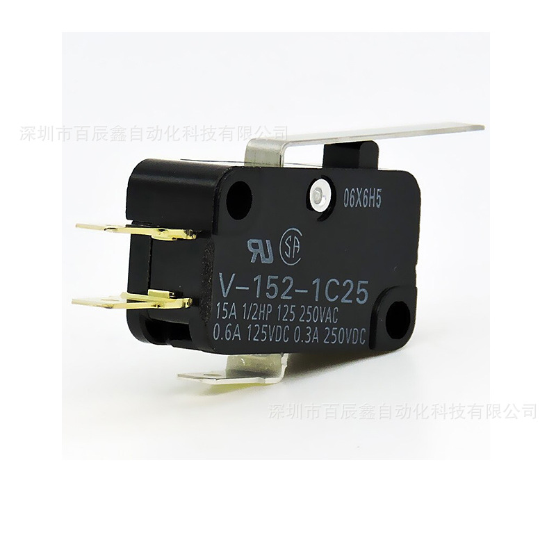 V-152-1C25 V-153-1C25现货OMRON欧姆龙 SS超小型微动开关