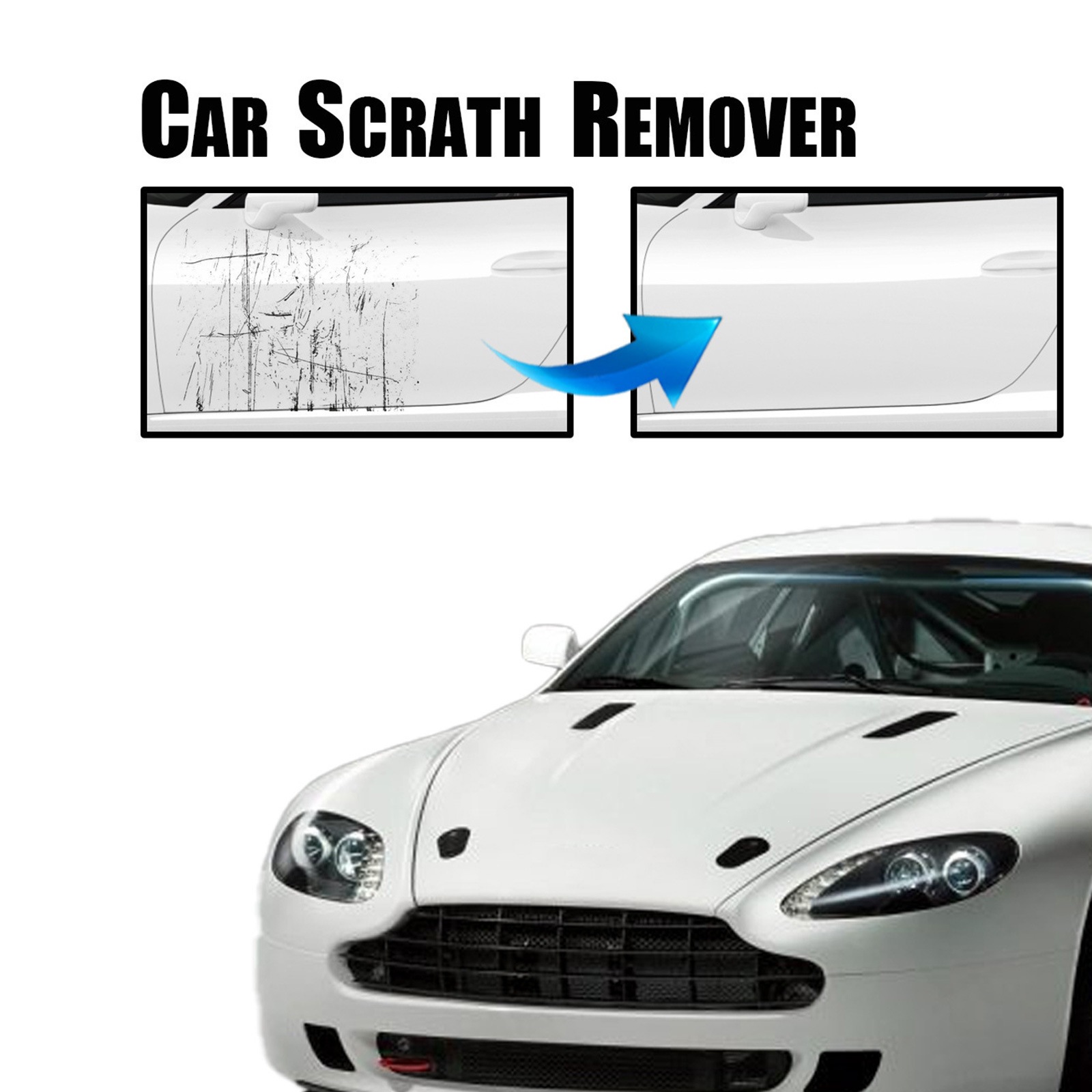 Rayhong Car Scratch Care Agent Scratch Removal Abrasive Polishing Paint Surface Refurbishment Scratch Wax Scratch Remover