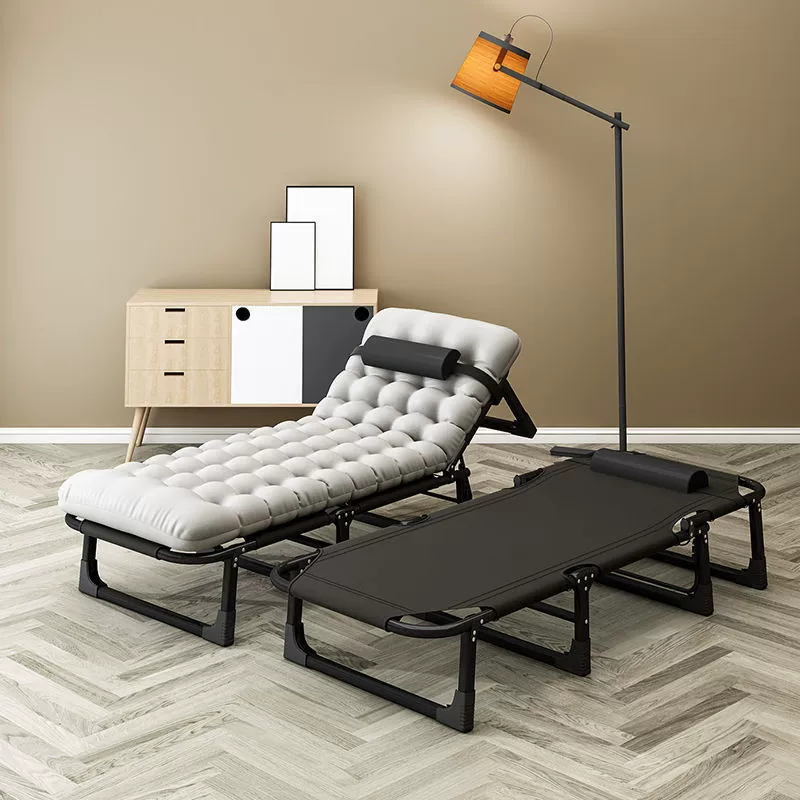 Фабрика прямых продаж Раскладная кровать вздремнуть кресло сиесты одноместный сопровождающий простой офис походная кровать на открытом воздухе портативный шезлонг