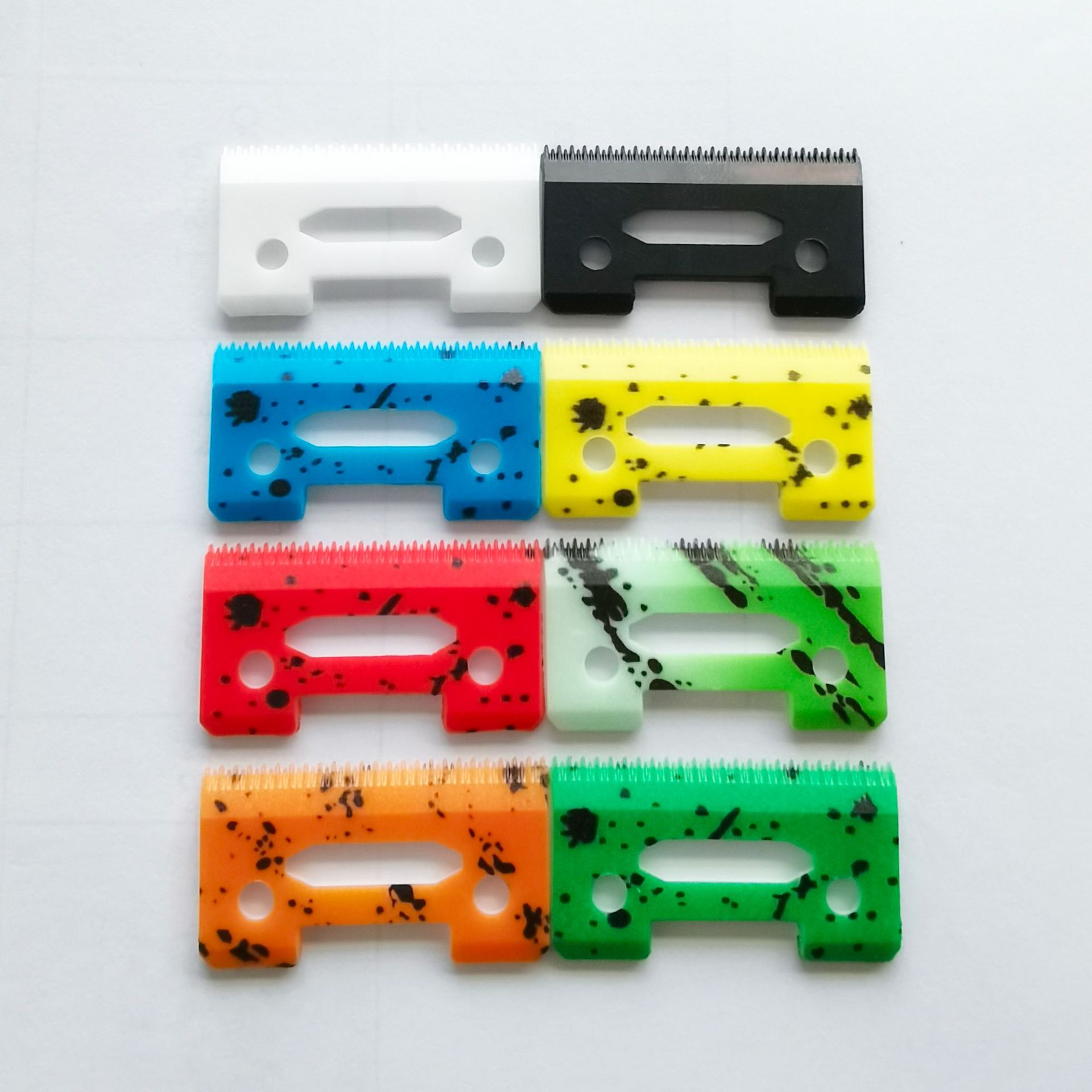 High-quality foreign trade source colorful ceramic blades suitable for Magic Cordless clip8148 hair clipper