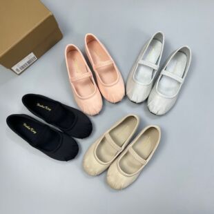 ZA girls' single-layer shoes Spring and Autumn new soft bottom Princess Ballet dance shoes breathable lycra cloth shoes Children's casual shoes