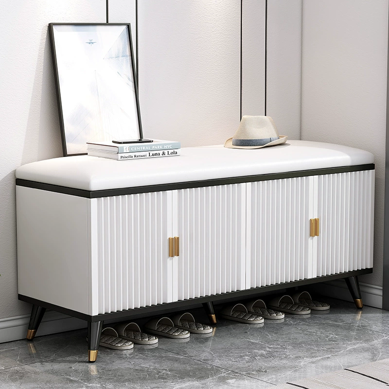 Yijiada табурет для смены обуви, дверной проем, мягкая упаковка, табурет для смены обуви, светильник, роскошный вход для знаменитостей в Интернете, длинный табурет, держатель для карт