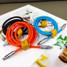 机客pd充电线快充线typec数据线安卓苹果适用加粗数据线c-c锌合金