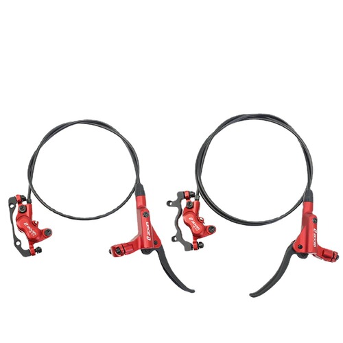 ZOOM four-piston oil brake mountain bike oil disc HB876 hydraulic bilateral brake hydraulic brake