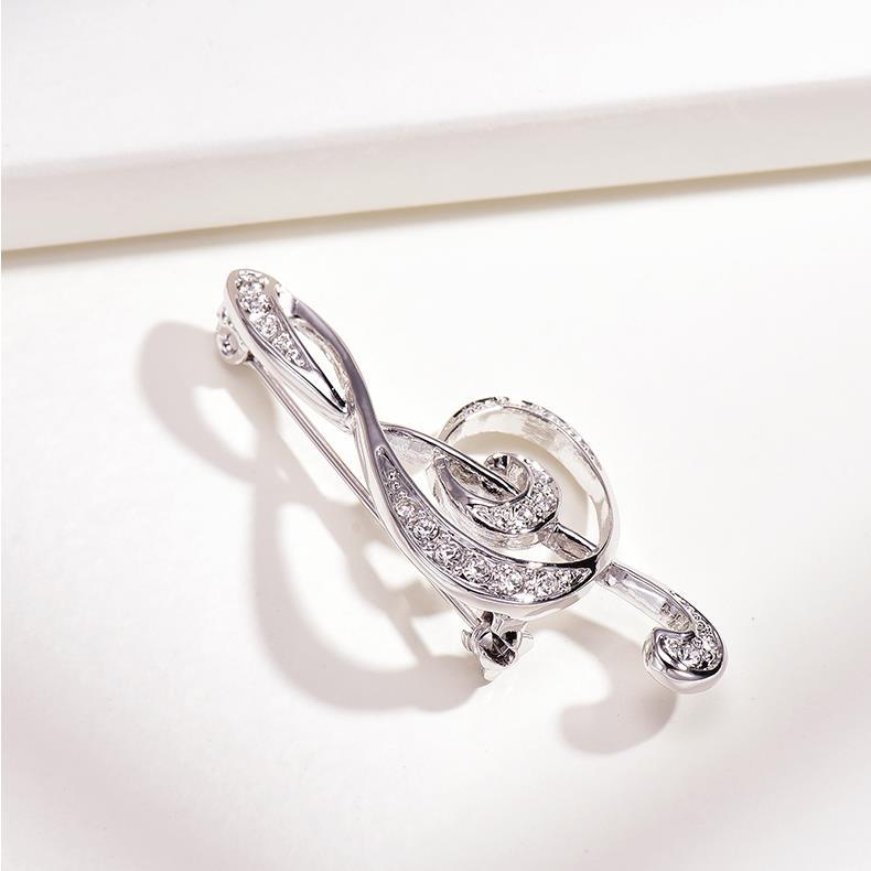 Treble Clef Brooch Musical Note Pin For Women And Men Suits_voghion.com
