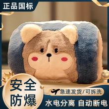 热水袋注水充电款正品防爆暖手宝可拆洗卡通女热敷专用暖水袋国标