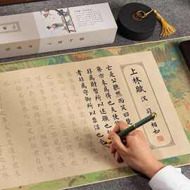 上林赋厚纸加厚全篇五米长卷小楷瘦金体钢笔式毛笔字帖学生初学者