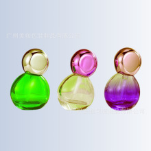 现货批发30ml歪脖子小灯泡瓶香水瓶精油瓶便携分装瓶