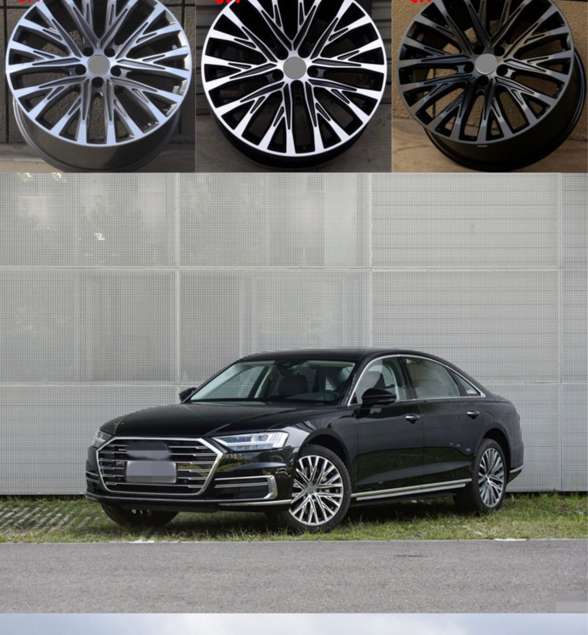 Suitable for Audi A6L wheel hub 18 inch 19 inch 20 inch A8 A4L Q5 Q3 A7 Q8 Hui Ang Wei Lan modification
