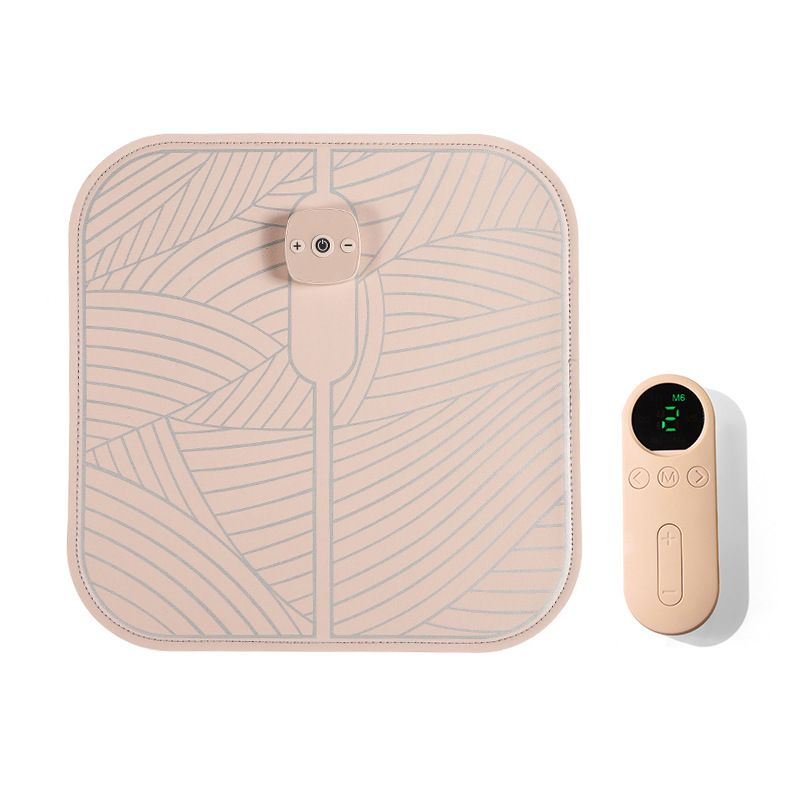 Almohadilla de masaje EMS, control remoto de carga, pulso de microcorriente, fisioterapia de pies, masajeador, personalizado por el fabricante