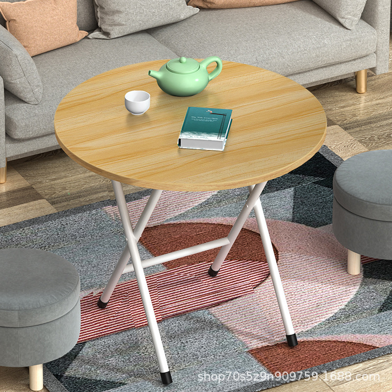 Mesa plegable simple mesa de comedor dormitorio plegable casa de alquiler mesa pequeña cabina de niñas