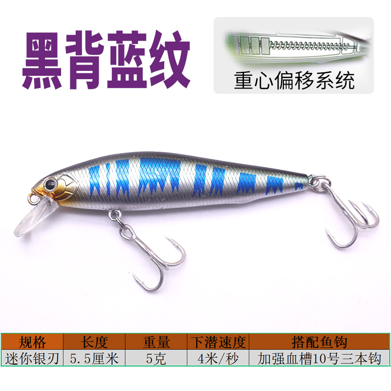 Floating Minnow Fishing Lures Hrad Plastic Baits Bass Trout Fresh Water Fishing Lure