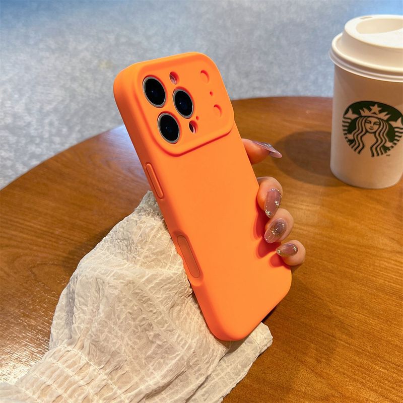 秒变17适用苹果16promax手机壳液态硅胶iphone16镜头全包防摔壳女|undefined