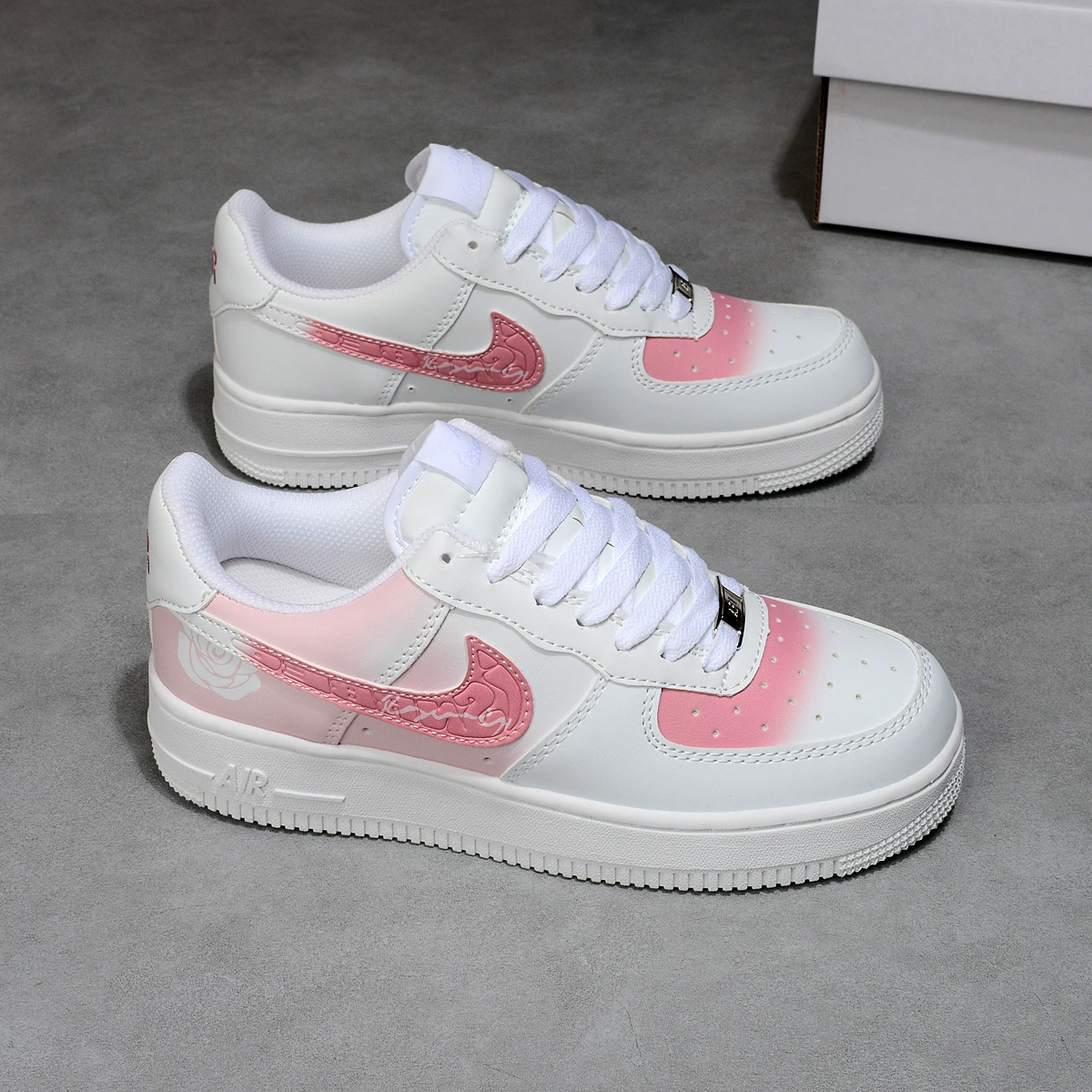 Air Jordan 1, низкие кроссовки Nike Air Force 1, фуксия