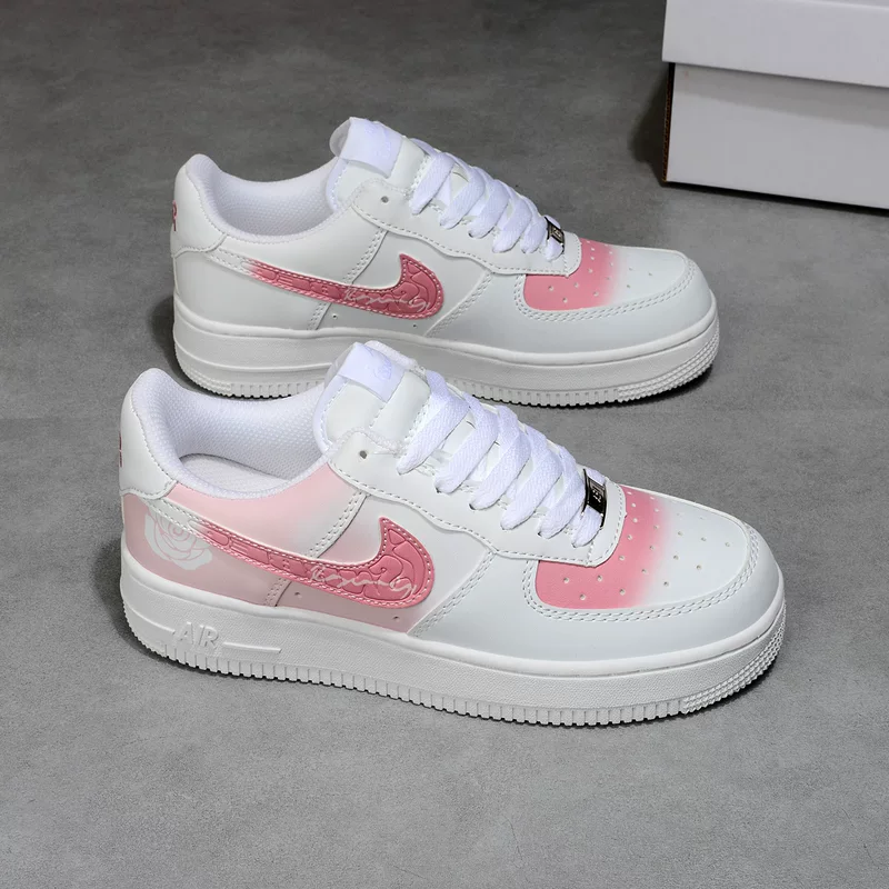 Air Jordan 1, низкие кроссовки Nike Air Force 1, фуксия