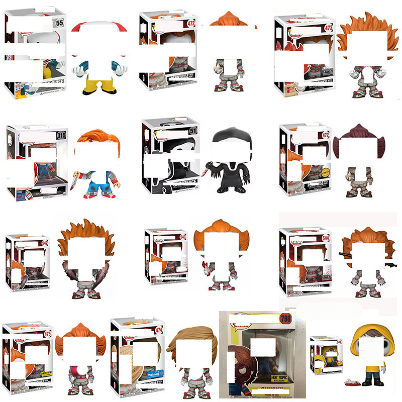 Joker mano muñeca modelo adornos juguetes fantasmas motosierra horror chucky mano