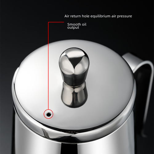 304 Stainless Steel Oil Can Wholesale, Long-Nozzle Oil Jar for Home Use, Large-Capacity Thickened Oil Dispenser Bottle, Kitchen Essentials