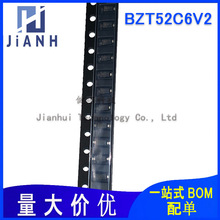 BZT52C6V2 zӡ:WA 6.2V SOD-123 1206 SOD123 