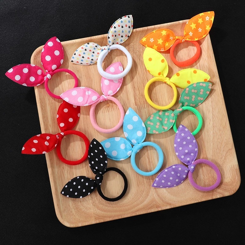 10Pcs-Cute-Rabbit-ear-Hair-rin