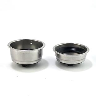 Dongling coffee machine Italian semi-automatic coffee machine handle powder bowl spare parts stainless steel coffee powder bowl 51mm