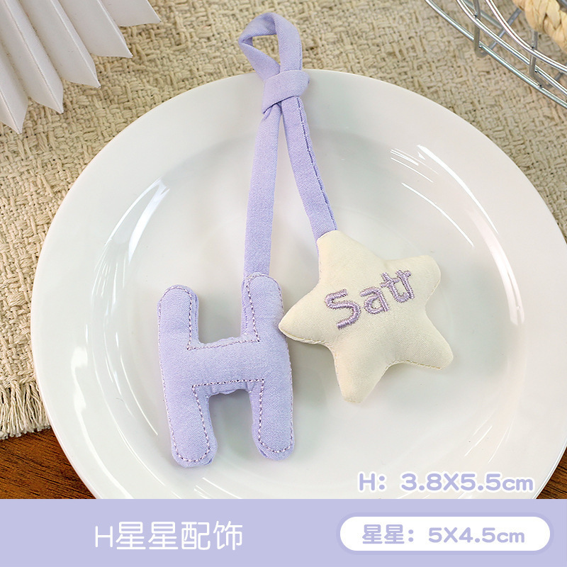 紫色星星配饰 / 无胸针款