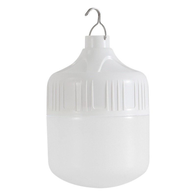 LED de carga de emergencia bombilla al aire libre impermeable noche mercado parada corte de energía camping emergencia bombilla lámpara de iluminación portátil