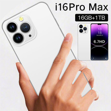 爆款低价I16 Pro Max跨境手机16+1T 安卓6.8英寸 速卖通OZON热销