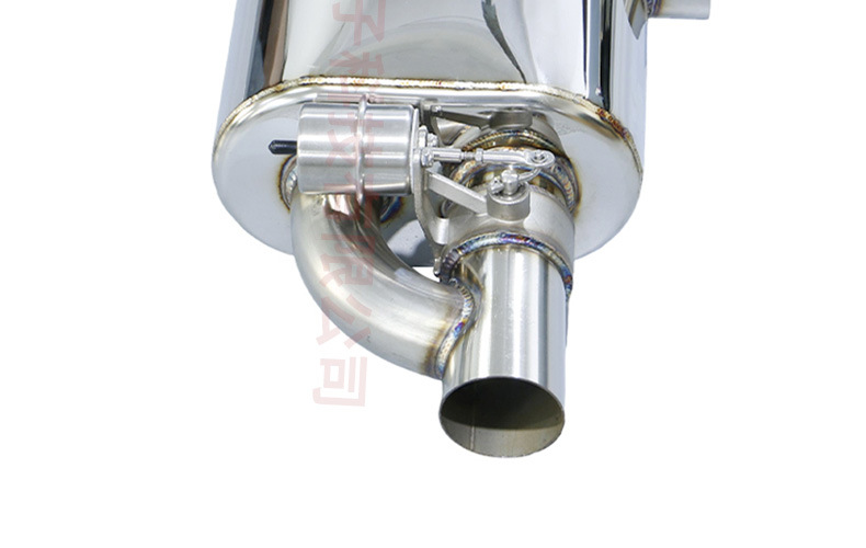 Car Exhaust Pipe Modification with Remote Control Exhaust Valve for Universal Variable Sports Car Sound, Creating a Loud Street Sound