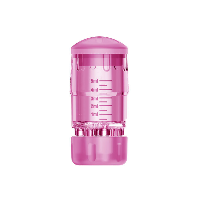 ミノ頭皮上薬ボール細針タイプ頭皮導液櫛透明育毛液マッサージ器小型1ml|undefined