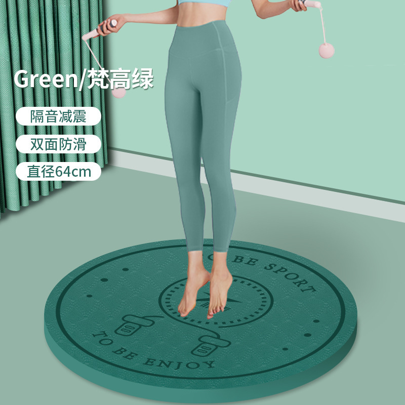 반 고흐 그린 직경 64cm (방음, 충격흡수/무릎보호/양면미끄럼방지)