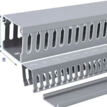 KD-L系列绝缘配线槽2M/1根红盛塑料pvc灰色线槽批发