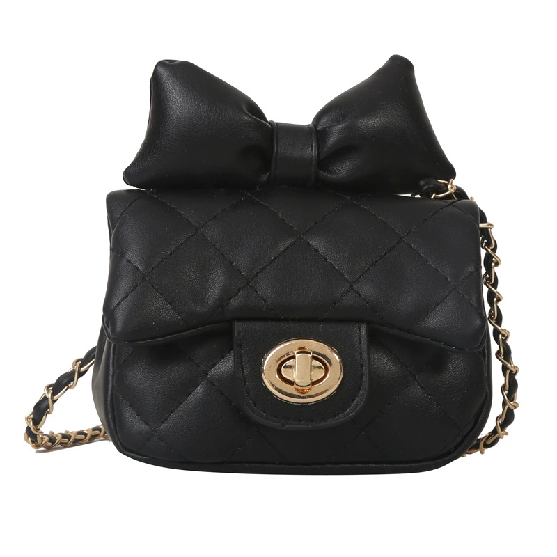 Soft children's bag, small shoulder bag, children's one-shoulder bag, decorations, Chanel style