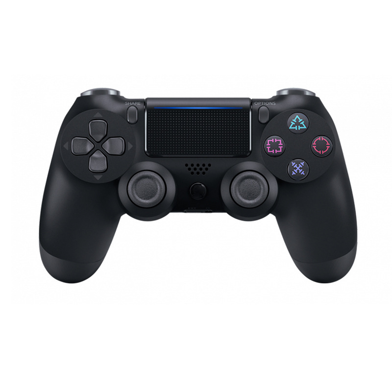 Transfronterizo inalámbrico bluetooth P4 control de juegos sensación de vibración corporal computadora video teléfono móvil host de vapor S4 control image 6