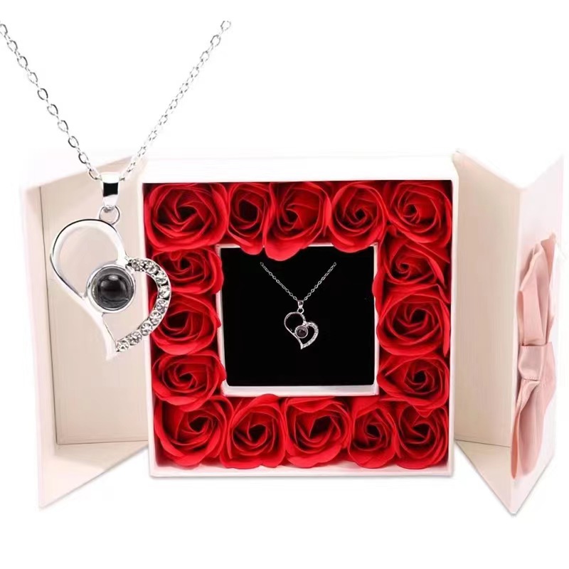 Platinum +16 rose gift box