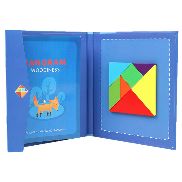 Magnetic colorful brainteaser for students for the first grade
