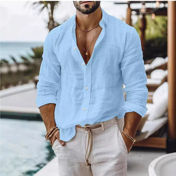 solid color shirt