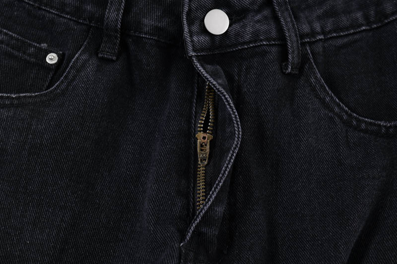 Men's Clothing Street Personality Multi-Pocket Tooling Jeans Men's and Women's Trendy Brand Urban Design Sense Casual All-Match Straight Pants_voghion.com