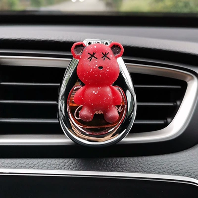 Fragrance and Odor Removal, Car Perfume Aromatherapy - cologne-red-violent-bear
