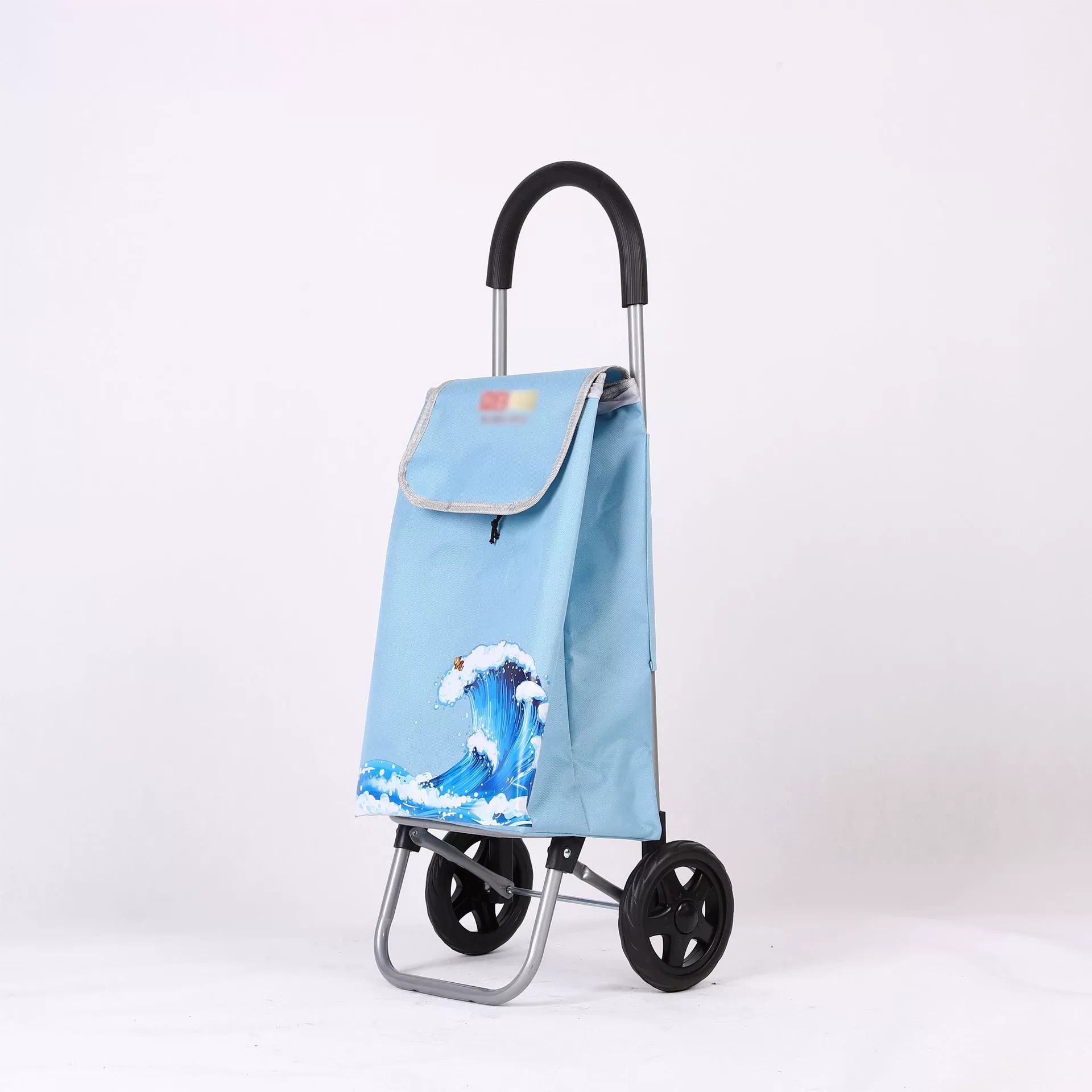 Trailer for elderly for home use, foldable shopping cart, handheld suitcase