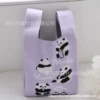 Five pandas (purple)