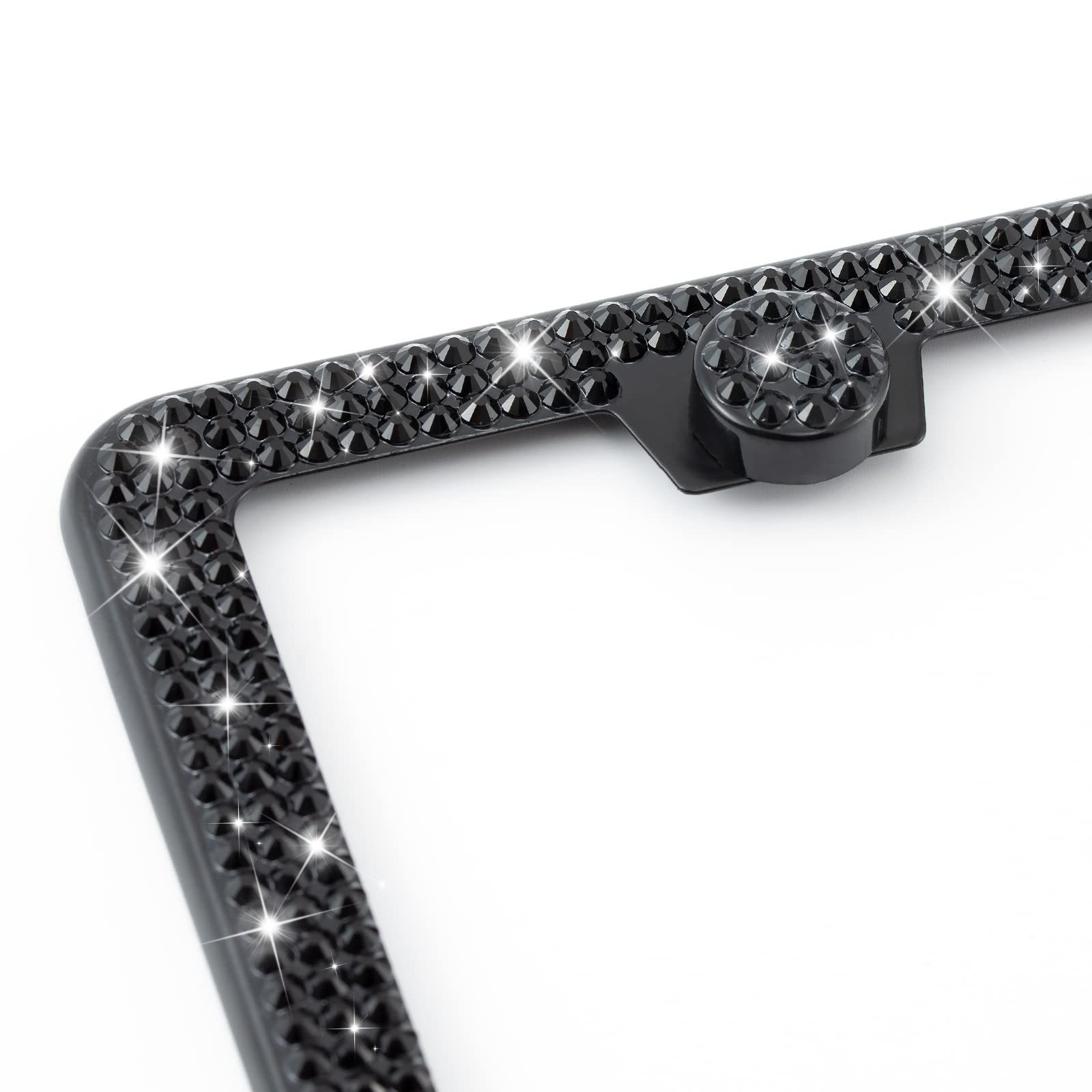 Hot-Selling American Standard License Plate Frame, Thickened Aluminum Alloy, Stainless Steel, Carbon Fiber License Plate Frame, American License Plate Frame, Can Add Logo