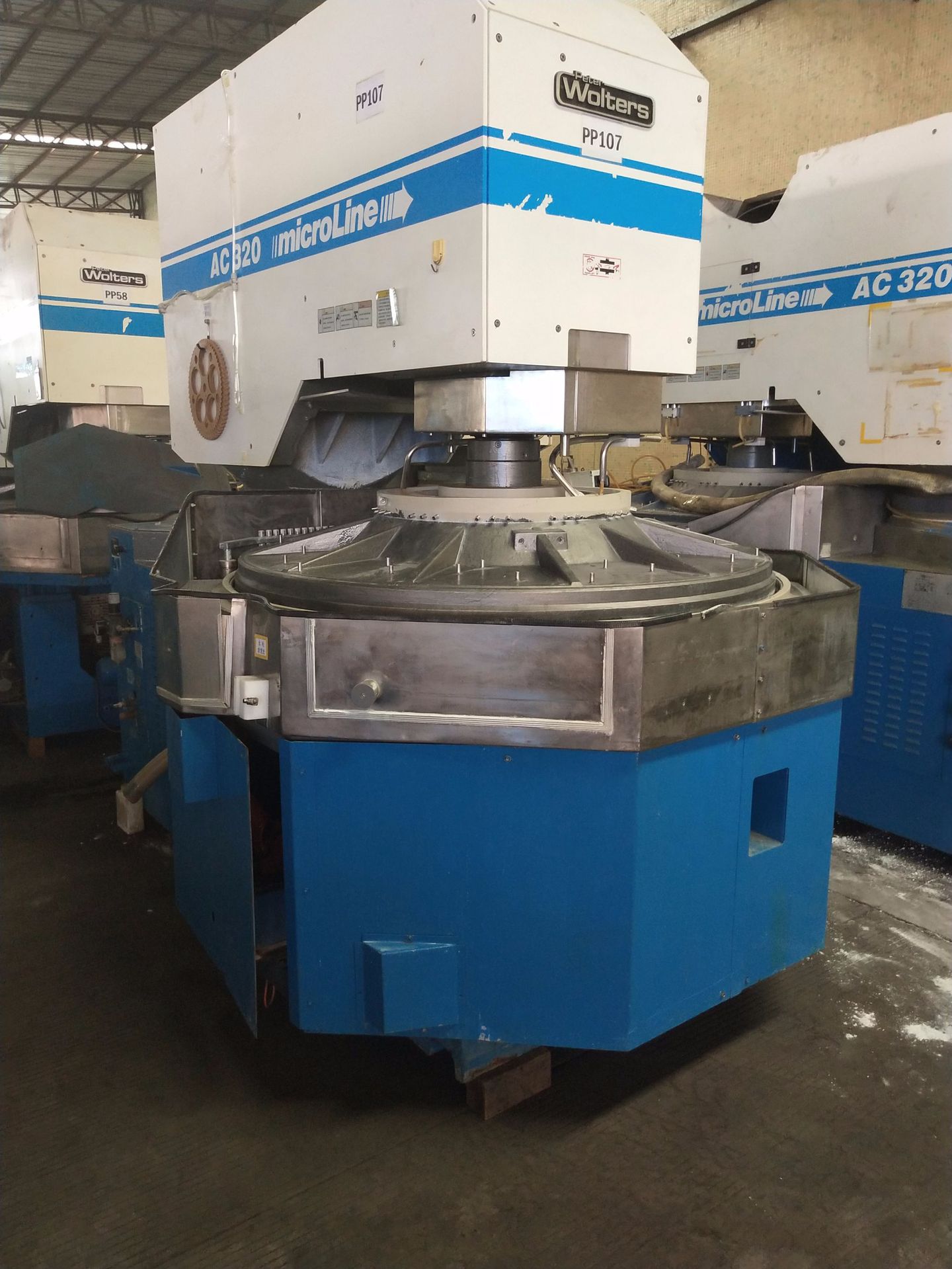 9成新德国皮特Peter Wolters双端面磨床精度0.1um 可控制减薄厚度