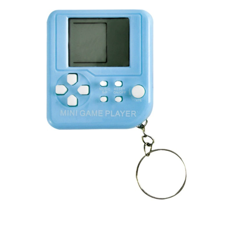 Тетрис портативный игровой автомат Мини Игровой Автомат ностальгическая классическая головоломка мультфильм креативный подарок брелок