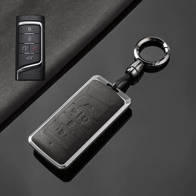 Set M8 Master gs3 Male: Car key bag - trumpchi-a-horn-tarnish-aluminum-alloy-cement-ash-fur-convenient-buckle