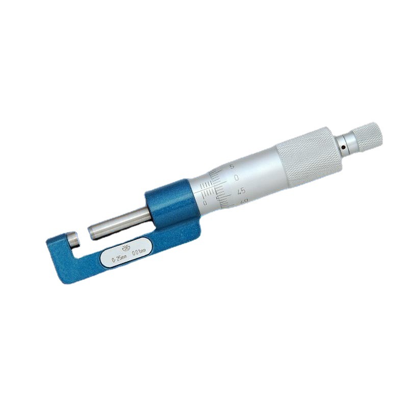 青海量具青量轮毂千分尺/测量轮毂和内孔台阶的宽度0-25mm0.01