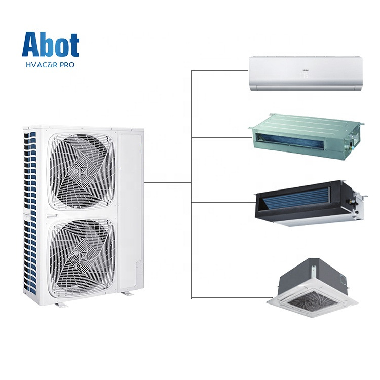 外贸出口特灵小多联一拖二一拖三空调3HP 4HP 5HP 8.5KW~33.5KW