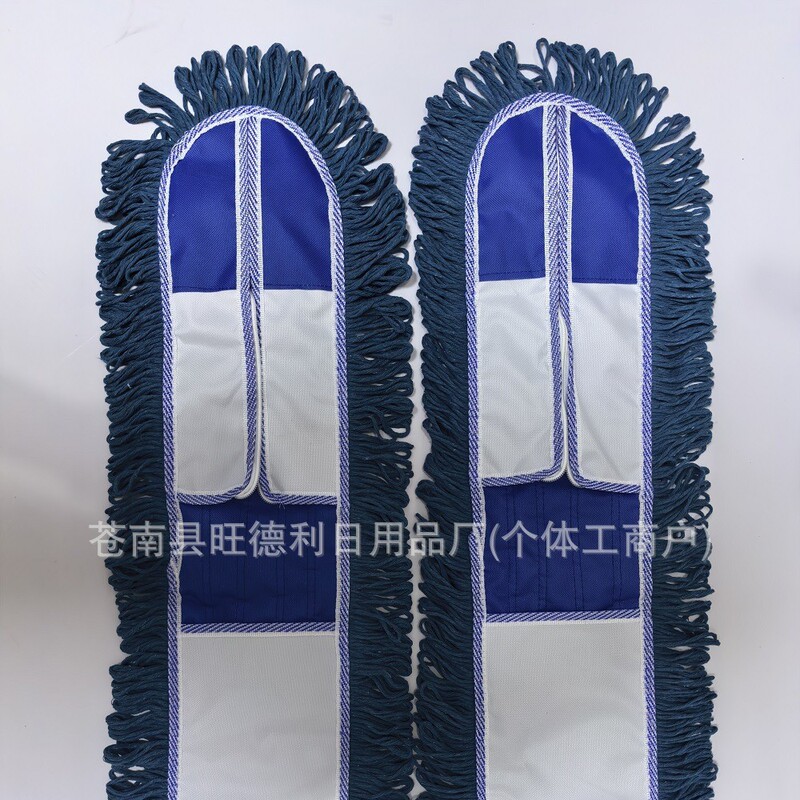 Large Flat Mop Dust Pusher for Hotel, Factory, Home Use, Cotton Thread Industrial Mop, Commercial Zipper Mop Head Cleaning Cloth Large Flat Mop Dust Pusher for Hotel, Factory, Home Use, Cotton Thread Industrial Mop, Commercial Zipper Mop Head Cleaning Cloth